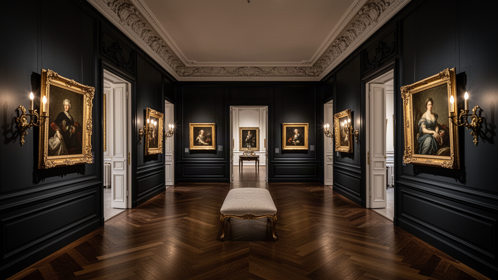 Visualisation conceptuelle de la galerie Maison Orvelis